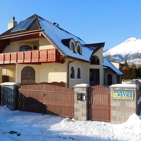 Penzion Petko Vysoké Tatry Dış mekan fotoğraf