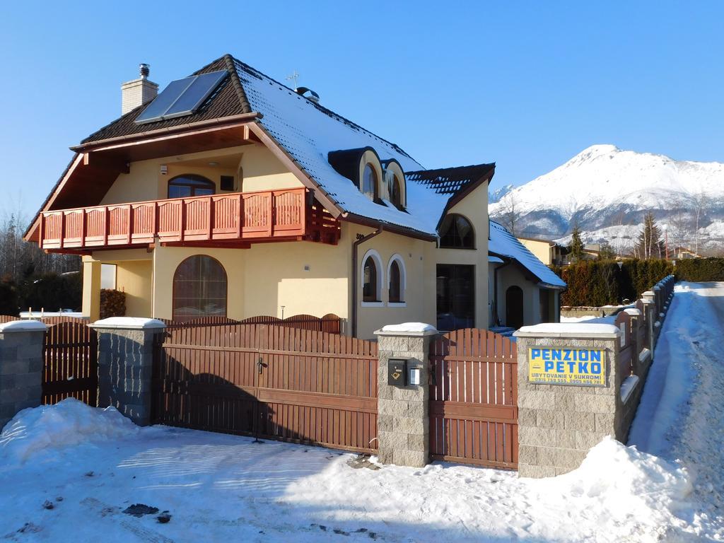 Penzion Petko Vysoké Tatry Dış mekan fotoğraf